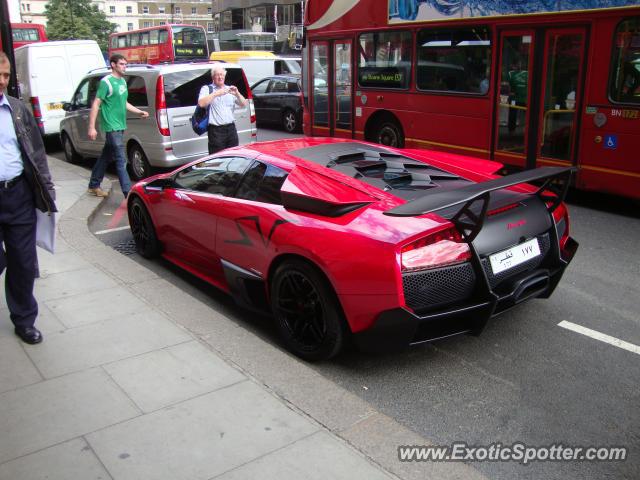 Lamborghini Murcielago spotted in London, United Kingdom