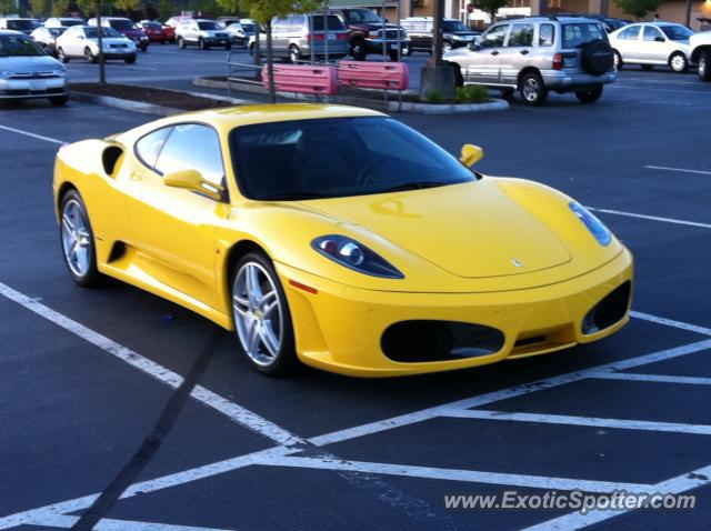 Ferrari F430 spotted in Issaquah, Washington