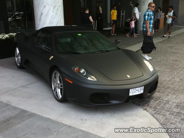 Ferrari F430 spotted in Vancouver, Canada