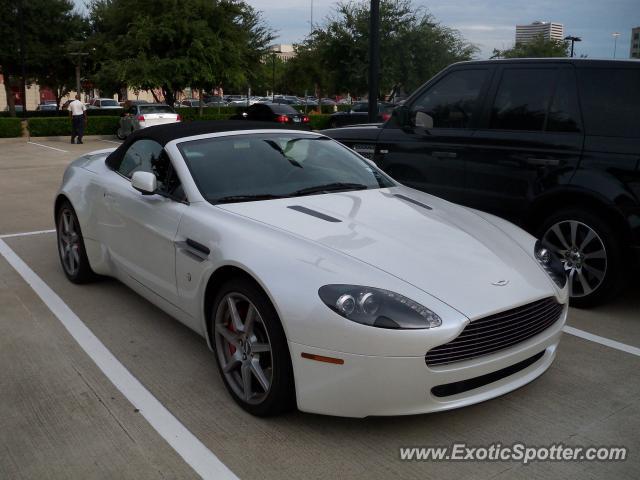 Aston Martin Vantage spotted in Houston, Texas