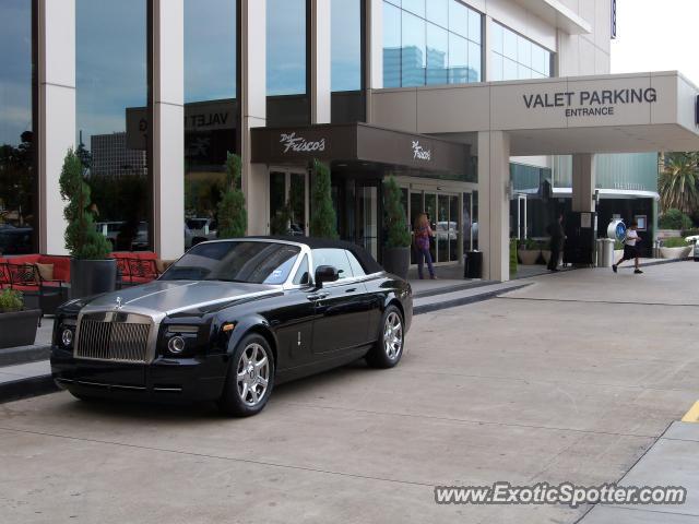 Rolls Royce Phantom spotted in Houston, Texas