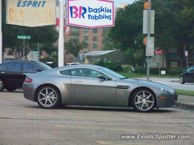 Aston Martin Vantage spotted in Houston, Texas