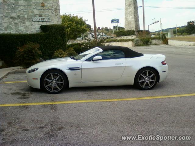 Aston Martin Vantage spotted in Kerrville, Texas