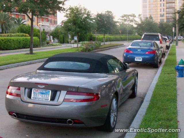 Aston Martin Vantage spotted in Houston, Texas