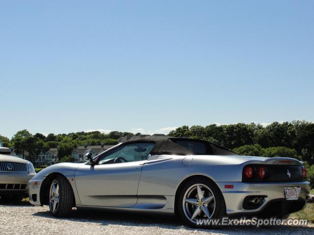 Ferrari 360 Modena spotted in Cape cod, Massachusetts