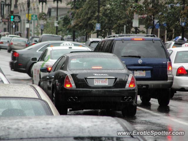 Maserati Quattroporte spotted in Boston, Massachusetts