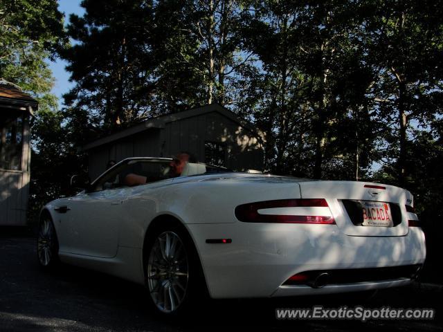 Aston Martin DB9 spotted in Cape cod, Massachusetts