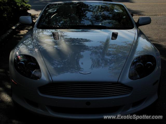 Aston Martin DB9 spotted in Cape cod, Massachusetts