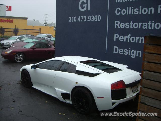 Lamborghini Murcielago spotted in Beverly Hills, California