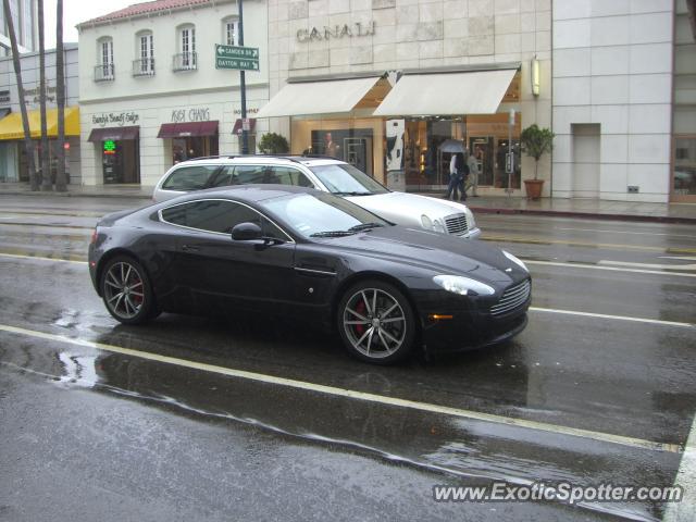 Aston Martin Vantage spotted in Beverly Hills, California