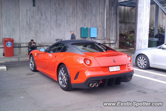 Ferrari 599GTB spotted in Francorchamps, Belgium