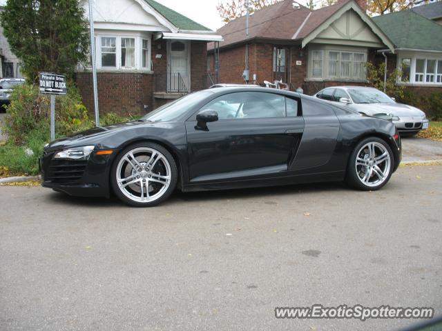 Audi R8 spotted in Toronto, Canada