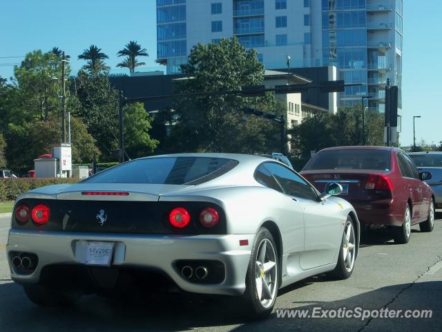 Ferrari 360 Modena spotted in Houston, Texas