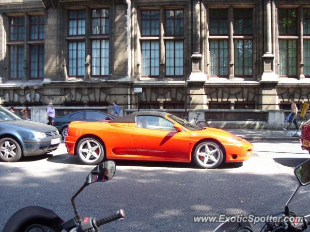 Ferrari 360 Modena spotted in London, United Kingdom