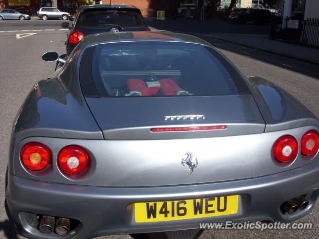 Ferrari 360 Modena spotted in London, United Kingdom