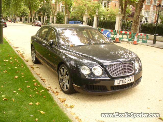 Bentley Continental spotted in London, United Kingdom