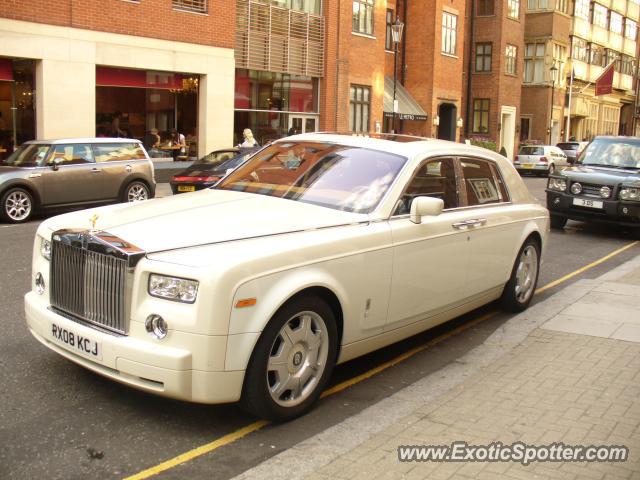 Rolls Royce Phantom spotted in London, United Kingdom