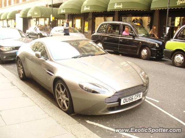 Aston Martin Vantage spotted in London, United Kingdom