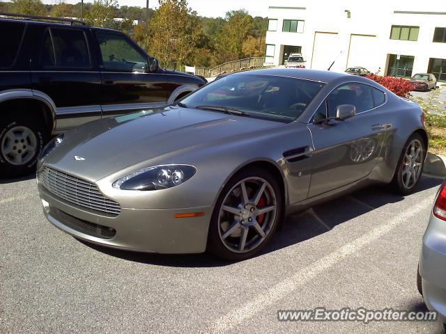 Aston Martin Vantage spotted in Baltimore, Maryland