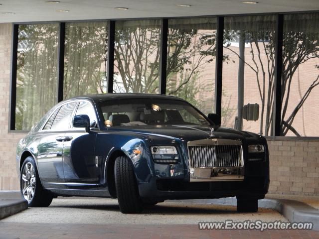 Rolls Royce Ghost spotted in Houston, Texas