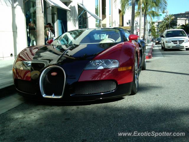 Bugatti Veyron spotted in Beverly Hills, California