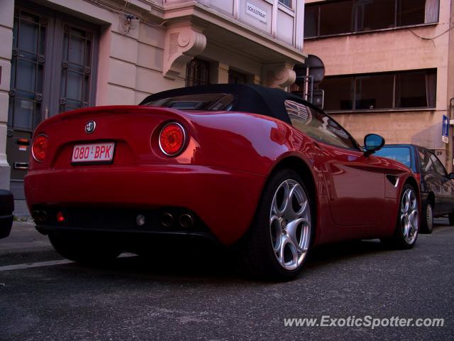 Alfa Romeo 8C spotted in Antwerp, Belgium