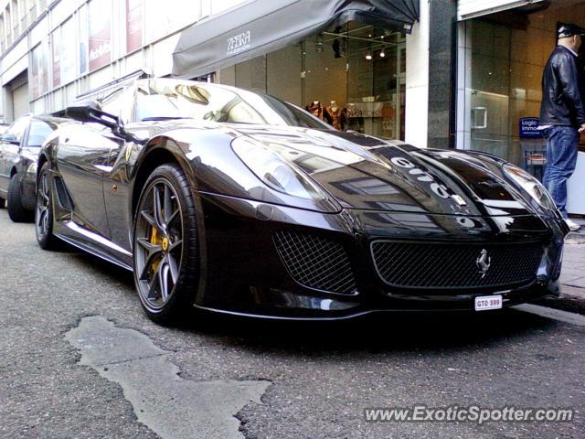 Ferrari 599GTB spotted in Antwerp, Belgium