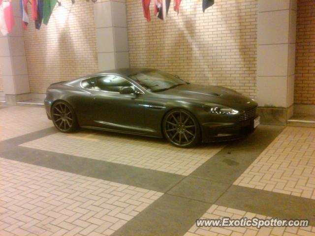 Aston Martin DBS spotted in Vancouver, Canada