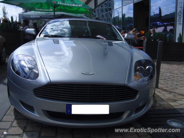 Aston Martin DB9 spotted in Frankfurt, Germany