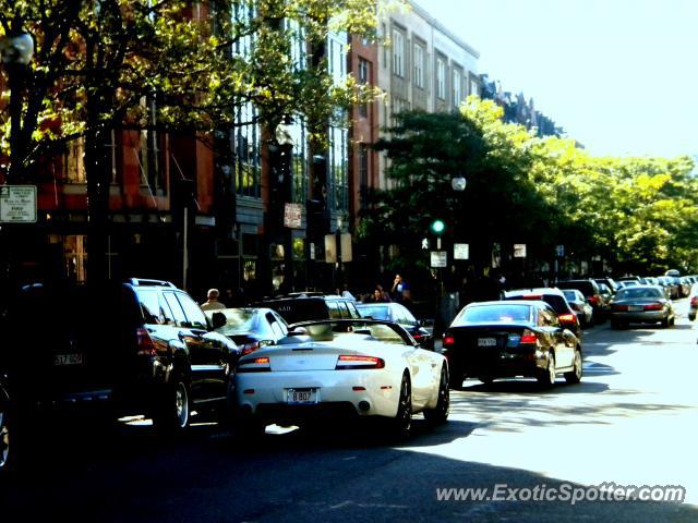 Aston Martin Vantage spotted in Boston, Massachusetts