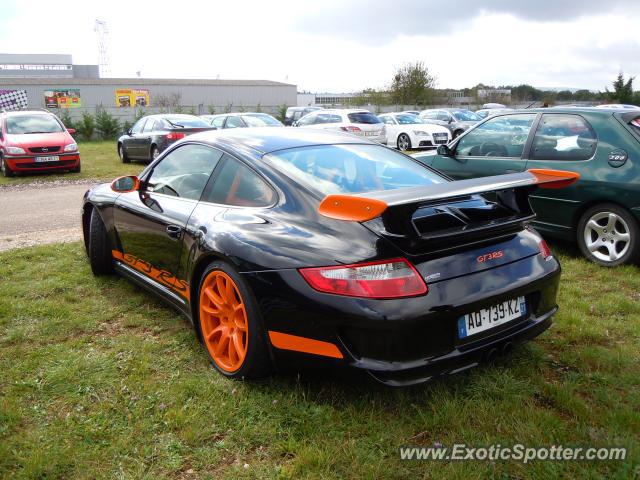 Porsche 911 GT3 spotted in Dijon, France