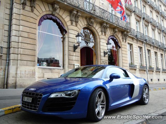 Audi R8 spotted in Dijon, France