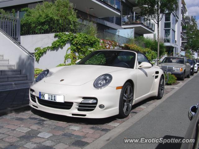 Porsche 911 Turbo spotted in Frankfurt, Germany