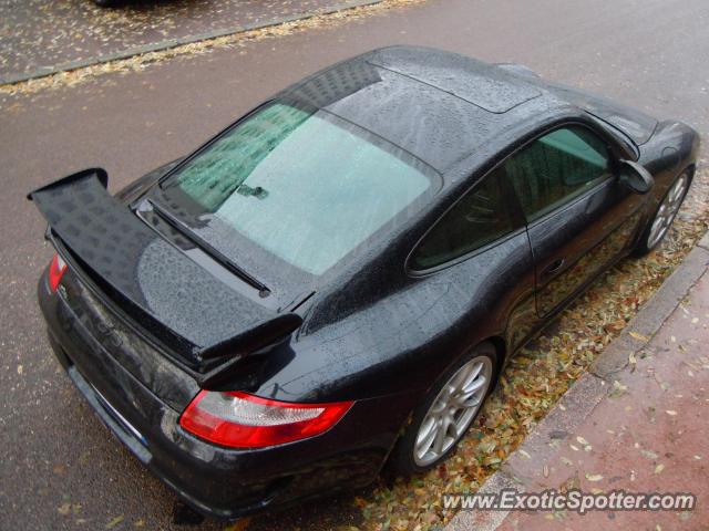 Porsche 911 GT3 spotted in Dijon, France