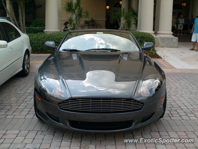 Aston Martin DB9 spotted in Orlando, Florida