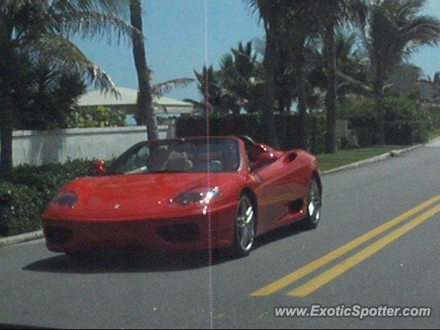 Ferrari 360 Modena spotted in Palm Beach, Florida