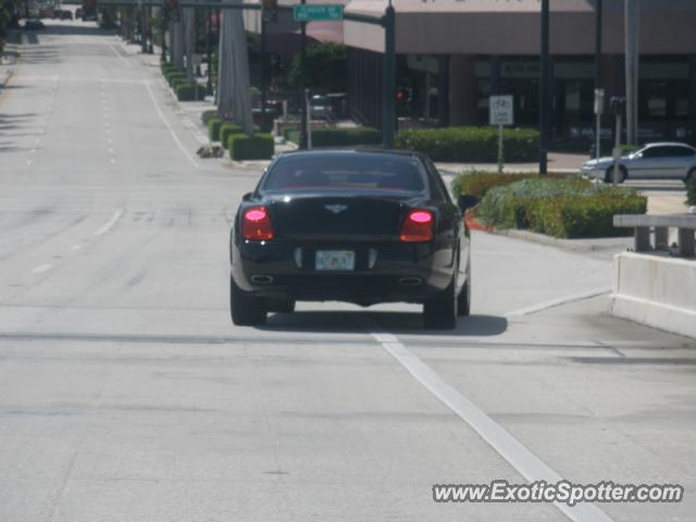 Bentley Continental spotted in Palm Beach, Florida