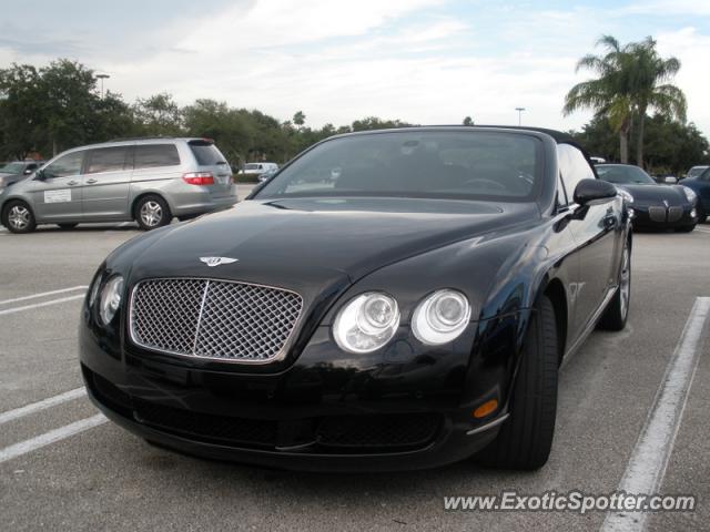 Bentley Continental spotted in Palm Beach, Florida