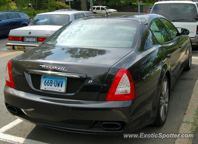 Maserati Quattroporte spotted in Greenwich, Connecticut