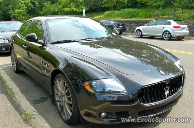 Maserati Quattroporte spotted in Greenwich, Connecticut