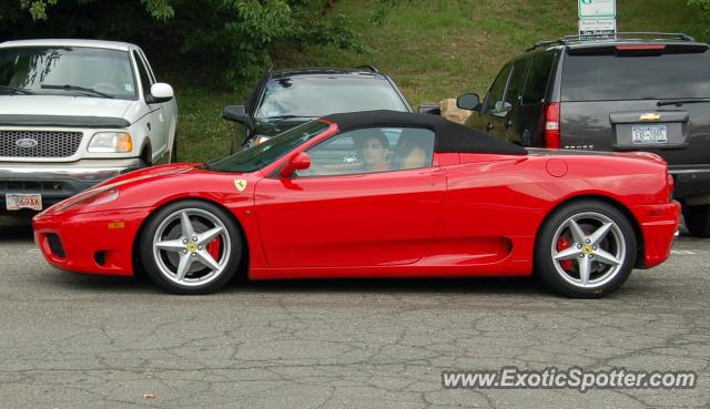 Ferrari 360 Modena spotted in Greenwich, Connecticut