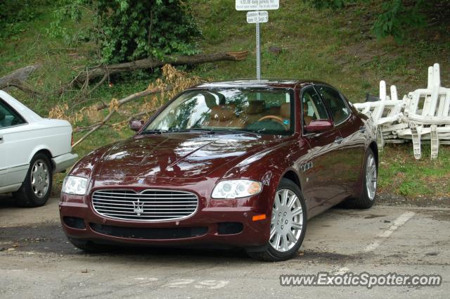 Maserati Quattroporte spotted in Greenwich, Connecticut