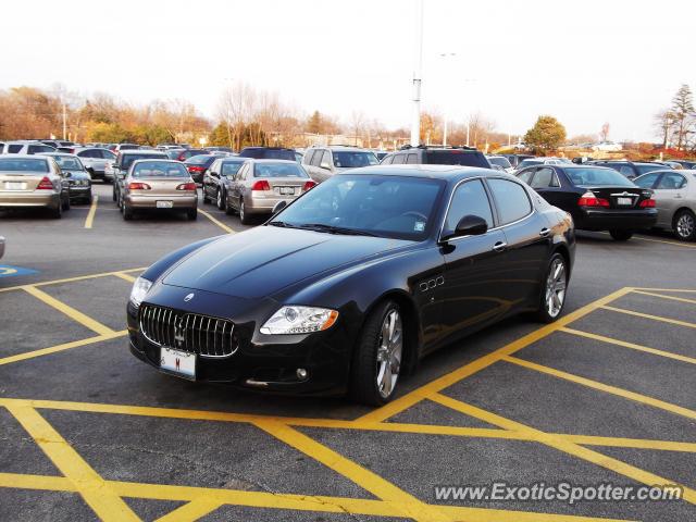 Maserati Quattroporte spotted in Northbrook, Illinois