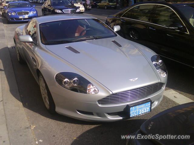 Aston Martin DB9 spotted in Munich, Germany