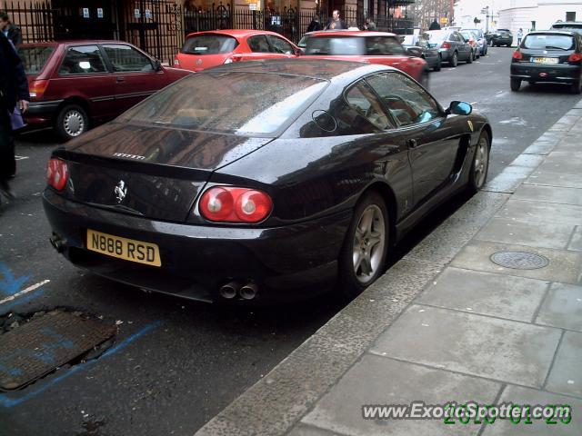 Ferrari 456 spotted in London, United Kingdom