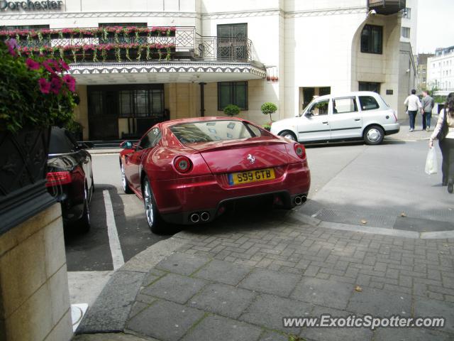 Ferrari 599GTB spotted in London, United Kingdom