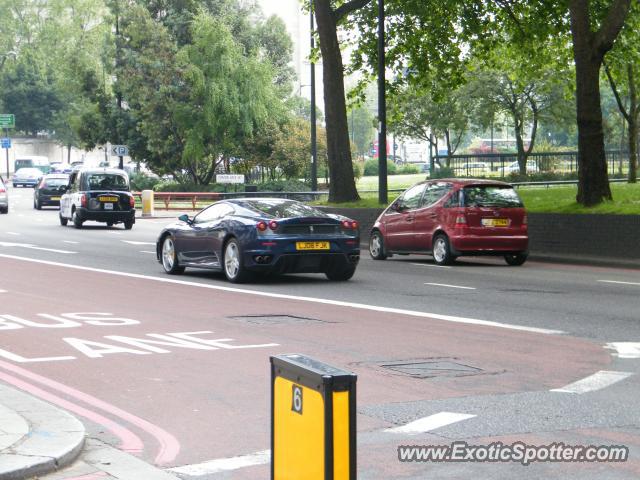 Ferrari F430 spotted in London, United Kingdom