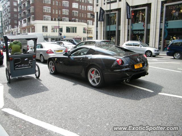 Ferrari 599GTB spotted in London, United Kingdom