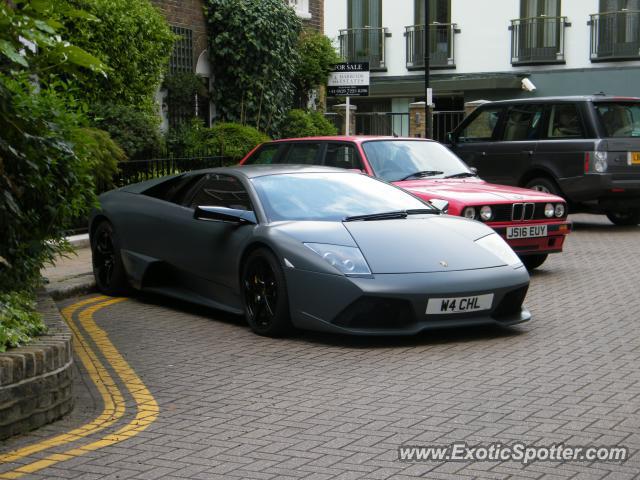 Lamborghini Murcielago spotted in London, United Kingdom