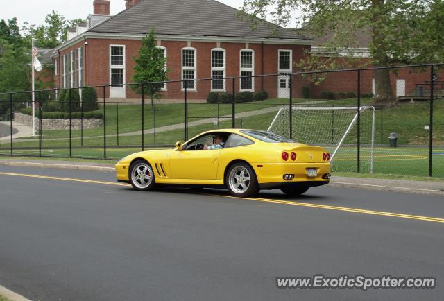 Ferrari 550 spotted in Greenwich, Connecticut